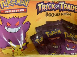Pokemon Trading Card Game TCG BOOster Bundle Trick Or Trade 40 Mini Packs 820650850783 - Image 1