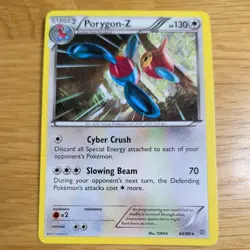 PORYGON-Z 66/98 POKEMON CARD (XY ANCIENT ORIGINS SET) - Image 2