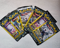 NEW 6 Lost Thunder 3 Card Booster Pack Dollar Tree Unweighed - Image 1