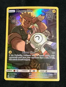 Pokemon Card - Magnemite Cosmic Eclipse 242/236 Secret Rare - Image 1