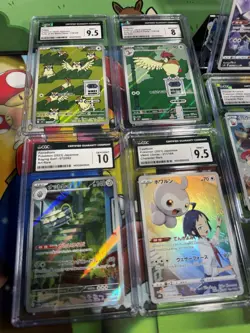 Pokemon TCG Lot Of 10 Cgc Graded Pokemon Cards - Image 4