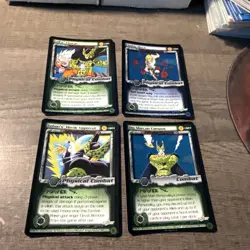 DRAGON BALL Z 8 CARD FOIL CELL REDEMPTION CR1-CR4 & CGR1-CGR4 DBZ CCG - Image 3