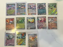 Lot Of 13 Ex Pokemon Cards. Multiple Sets - Image 1