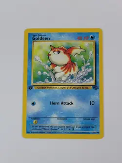 Pokemon Card 1st Edition Goldeen 53/64 Jungle Regular US - Image 1