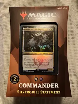 Magic the Gathering STRIXHAVEN 2021 Commander Deck Silverquill Statement Sealed - Image 1