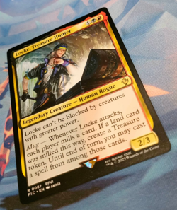 Locke, Treasure Hunter - Final Fantasy Commander - Rare - NM (see pics) MTG - Image 3