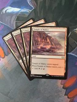Temple of Malice x 4 | 7% Off 2+ | Duskmourn | NM | MTG - Image 1
