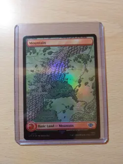 Mountain Foil Land, Lord Of The Rings #278, MTG Magic The Gathering - Image 1