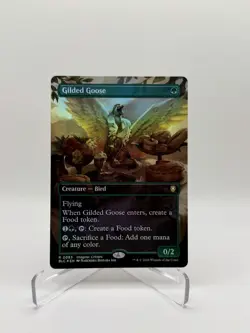 MTG Gilded Goose (Borderless Foil) Commander: Bloomburrow 83 PACK FRESH FREESHIP - Image 1