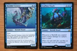 Set of 10 Blue Merfolk Creatures *NM* Magic Gathering MTG Commander EDH Group - Image 4