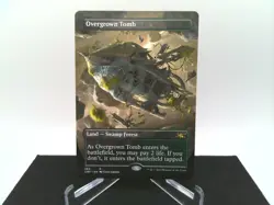 Overgrown Tomb 284 Borderless Unfinity UNF MTG Magic - Image 1