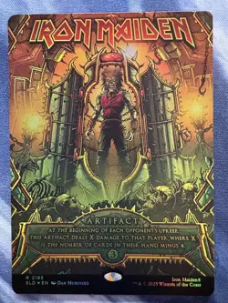 NM - Iron Maiden (Rainbow Foil) - Secret Lair Drop - Foil - Image 1