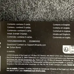 MTG: Secret Lair x Marvel's Spider-Man: Daily Bugle Breaking News, Wear - Image 4