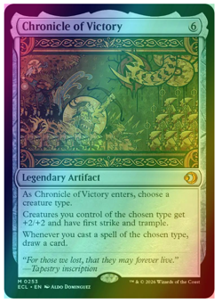Chronicle of Victory - Foil Lorwyn Eclipsed MTG - Image 1