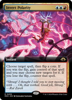Invert Polarity (Extended Art) [Modern Horizons 3] Magic MTG - Image 1