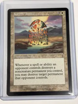 MTG Karmic Justice - Odyssey Regular Rare #26 - Image 1
