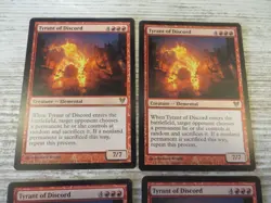 4x Tyrant of Discord - NM - Avacyn Restored - English - OOP MTG Playset - Image 3