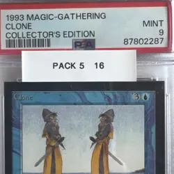1993 MtG Clone Magic: the Gathering CE PSA 9 WOTC Rare - Image 2