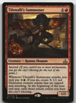 Tilonalli's Summoner R Rivals of Ixalan 121 LP - Image 1