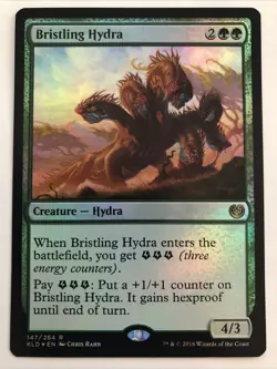 MTG Kaladesh Bristling Hydra Foil 147/264 NM Rare - Image 1