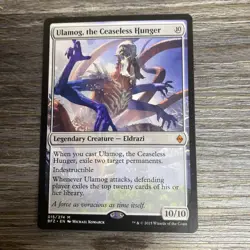 Ulamog, the Ceaseless Hunger Battle For Zendikar 015/274 2015 MTG READ - Image 1