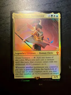 Yuna, Grand Summoner Commander: Final Fantasy Foil - Image 1