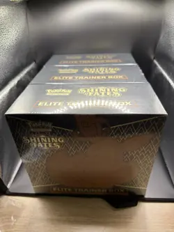 Pokemon TCG Shining Fates Elite Trainer Boxes ETB Sealed LOT Of 3 820650828171 - Image 1
