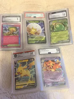 POKEMON - CHEAP SLABS LOT - VARIOUS GRADING COMPANIES - CGC, PSA, UCZ, AND CCG - Image 1