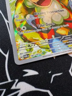 Hisuian Growlithe 181/167 Pokemon TCG S&V Twilight Masquerade Illustration Rare - Image 2