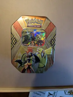 Pokemon Tapu Koko GX Island Guardians 2017 Tin, Factory Sealed - Image 1