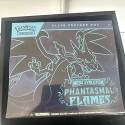 Pokemon Mega Evolution Phantasmal Flames Elite Trainer Box ETB Sealed - Image 1