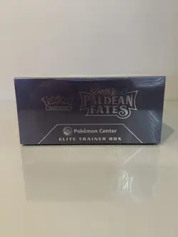 Pokemon Paldean Fates Pokemon Center ETB Sealed - Image 5