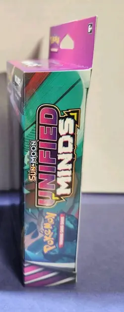 POKEMON Sun and Moon UNIFIED MINDS 3 Booster Pack Hanger Box - New Sealed MINT - Image 2