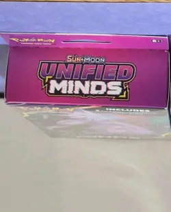 POKEMON Sun and Moon UNIFIED MINDS 3 Booster Pack Hanger Box - New Sealed MINT - Image 5