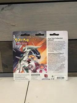 2019 FACTORY SEALED POKEMON SUN & MOON COSMIC ECLIPSE 3 PACK W/ VICTINI PROMO - Image 2