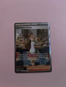 Pokemon TCG Jasmine's Gaze Full Art Holo Trainer Surging Sparks #245/191 - Image 1
