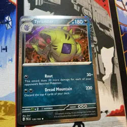 Tyranitar - 135/193 - Pokemon TCG Paldea Evolved (2023) NM-LP- Cosmos Holo Rare - Image 3