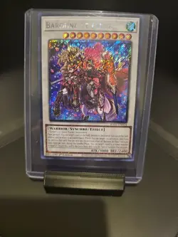 Yugioh! Baronne de Fleur - RA01-EN034 - Platinum Secret Rare - 1st Edition Near - Image 1