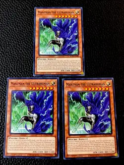 Mantman The Ultrahuman (X3) ROTA-EN084 Yugioh 1st Edition - Image 1