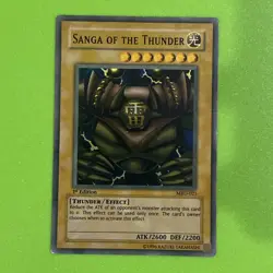 Yugioh Sanga Of The Thunder Mrd 1st Ed Mp Faded Misprint - Image 1