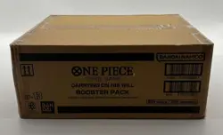 One Piece English OP-13 Carrying On His Will Booster Pack Box Case Sealed - Image 1