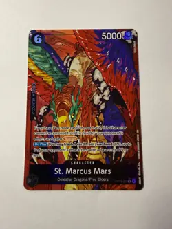 One Piece Carrying On His Will OP13-091 St. Marcus Mars Alt Art Eng NM - Image 1