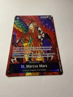 One Piece Carrying On His Will OP13-091 St. Marcus Mars Alt Art Eng NM - Image 2