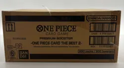 One Piece English PRB-02 The Best Vol.2 Premium Booster Box Sealed - Image 1