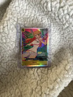 One Piece Nami OP08-106 SR Art Tribute Two Legends English Edition Mint Cond - Image 1
