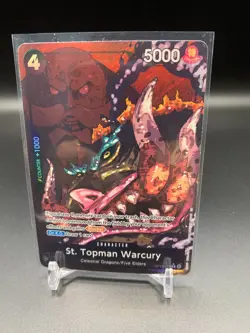 One Piece TCG St. Topman Warcury OP13-089 Alternate Art Alt English NM - Image 1