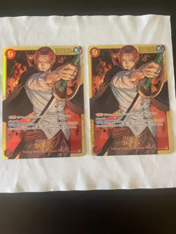Shanks (OP01-120) - First Printing (2 copies) Secret Rare Foil - One Piece TCG - Image 1
