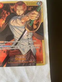 Shanks (OP01-120) - First Printing (2 copies) Secret Rare Foil - One Piece TCG - Image 5