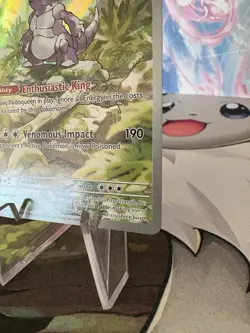 Pokemon TCG Nidoking Scarlet and Violet 151 Illustration Rare Card 174/165 - Image 5