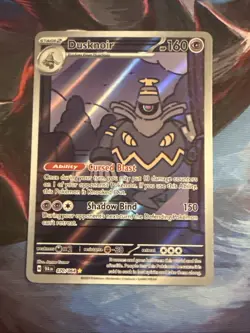 Pokemon Dusknoir Card 070/064 Illustration Rare, Shrouded Fable, NM Condition - Image 1